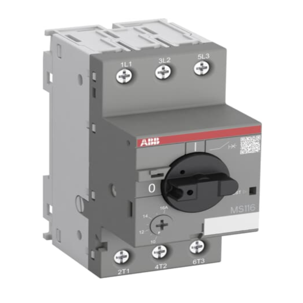 ABB 1SAM250000R1006 MS116-1.6 Manual Motor Starter 1.0 ... 1.6 A