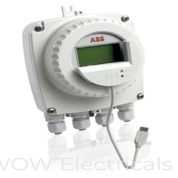 ABB WaterMaster FET100 electromagnetic flowmeter transmitter for water measurement applications