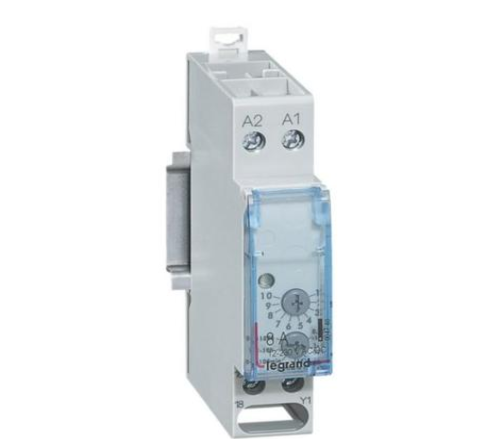 004740 Legrand 004740 Legrand Time delay relay - ''ON'' delay - 8 A - 250 V~ - Lexic