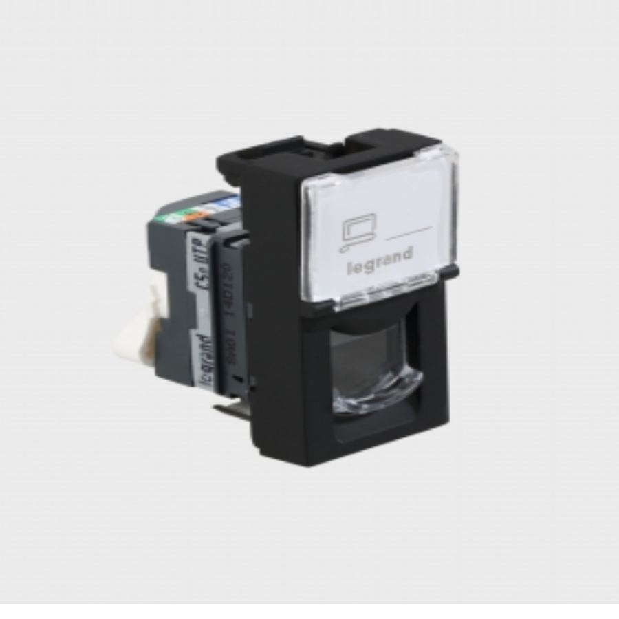 Legrand 673154 Legrand 673154 Rj45 Cat 5E Utp Black 1M Nri