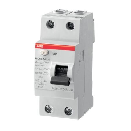 ABB 1SYF202006R3400 IN FH202 40A-300mA/AC Residual Current Circuit Breaker 2P Type AC 300 mA