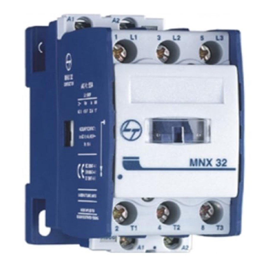L&T 3 Pole Power Contactors - Type MNX 12 CS94108