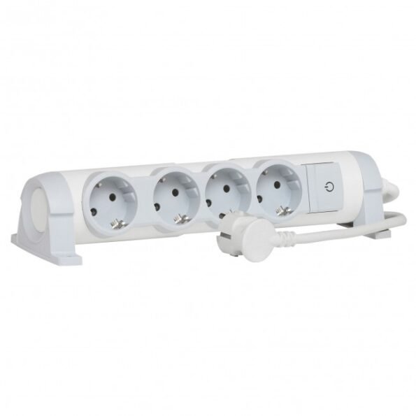 Legrand 694627 Angle multi-outlet extension sockets 4 outlets for kitchen