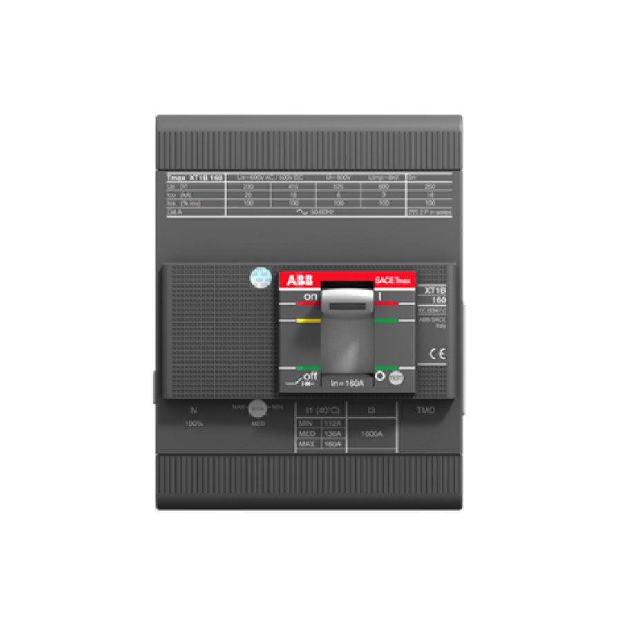 1SDA067427R1 ABB 1SDA067427R1 XT1N 160 TMD 125-1250 4p F F InN=100% -TMAX