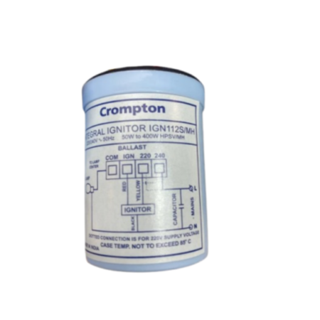 Crompton Electronic Ignitors For HPSV - MH LAMPS ( IGN112S - MH )