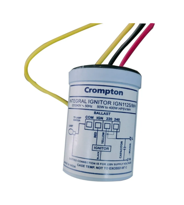 Crompton Electronic Ignitors For HPSV - MH LAMPS ( IGN112S - MH )