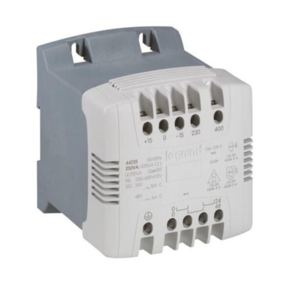 Legrand 44266 Control transformer and signal mono screw terminal - prim 230/400 V/sec 115/230 V