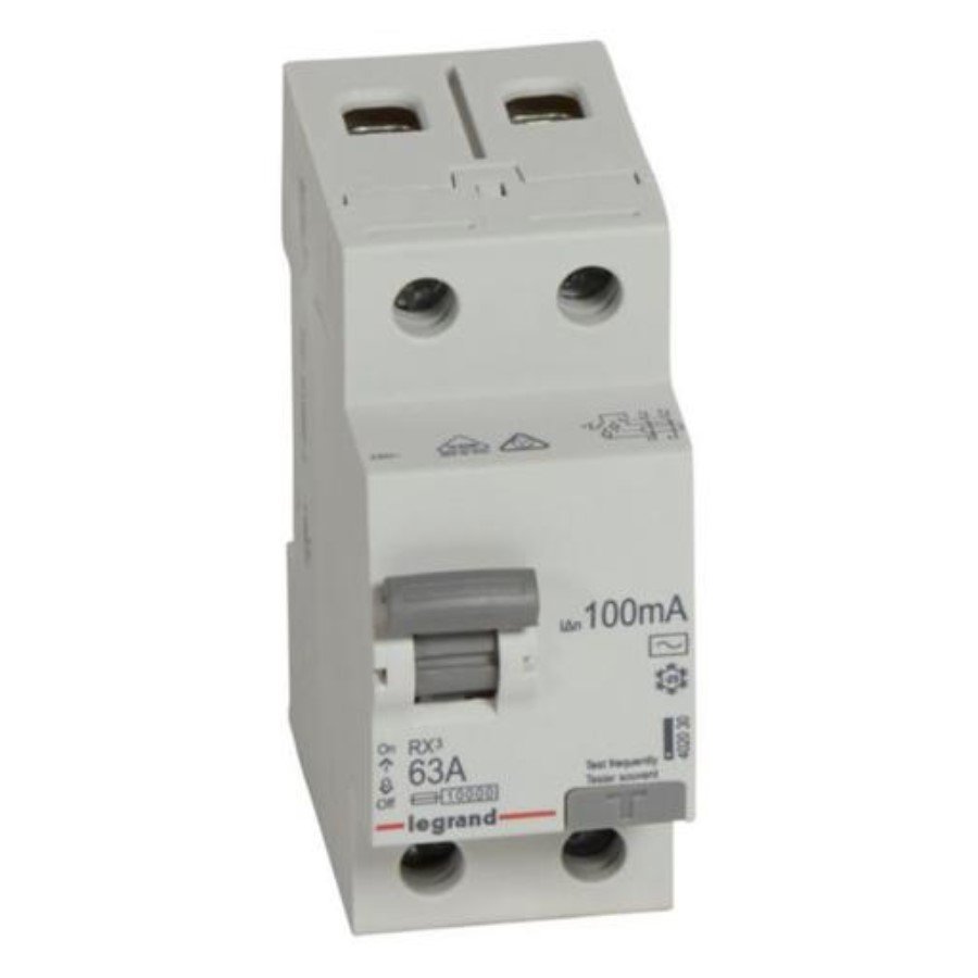 Legrand 402030 Legrand 402030 RCD RX³ - 2P 230 V~ - 63 A - 100 mA - AC type