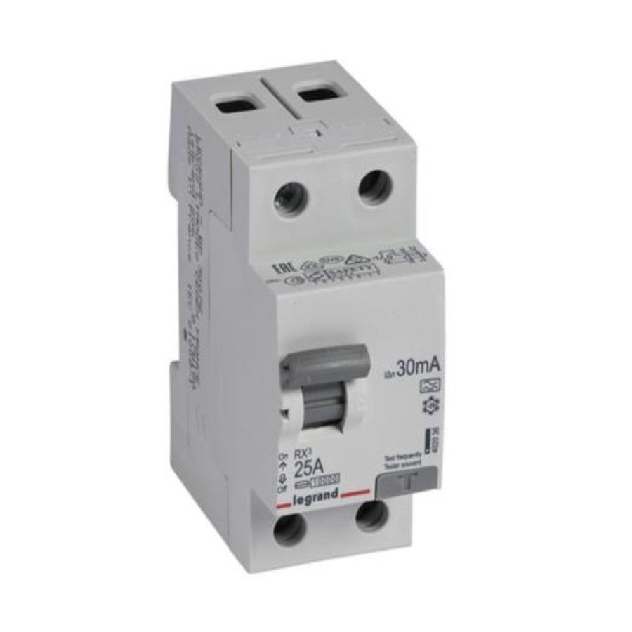Legrand 402036 Legrand 402036 RCD RX³ - 2P - 230 V~ - 25 A - 30 mA - A type