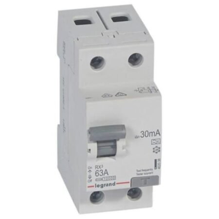 Legrand 402038 RCD RX³ - 2P 230 V~ - 63 A - 30 mA - A type