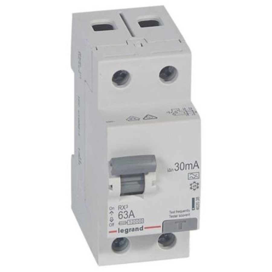 Legrand 402038 Legrand 402038 RCD RX³ - 2P 230 V~ - 63 A - 30 mA - A type