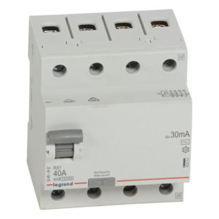 Legrand 402063 Legrand 402063 RCD LR - 4P - 400 V~ - 40 A - 30 mA - AC type