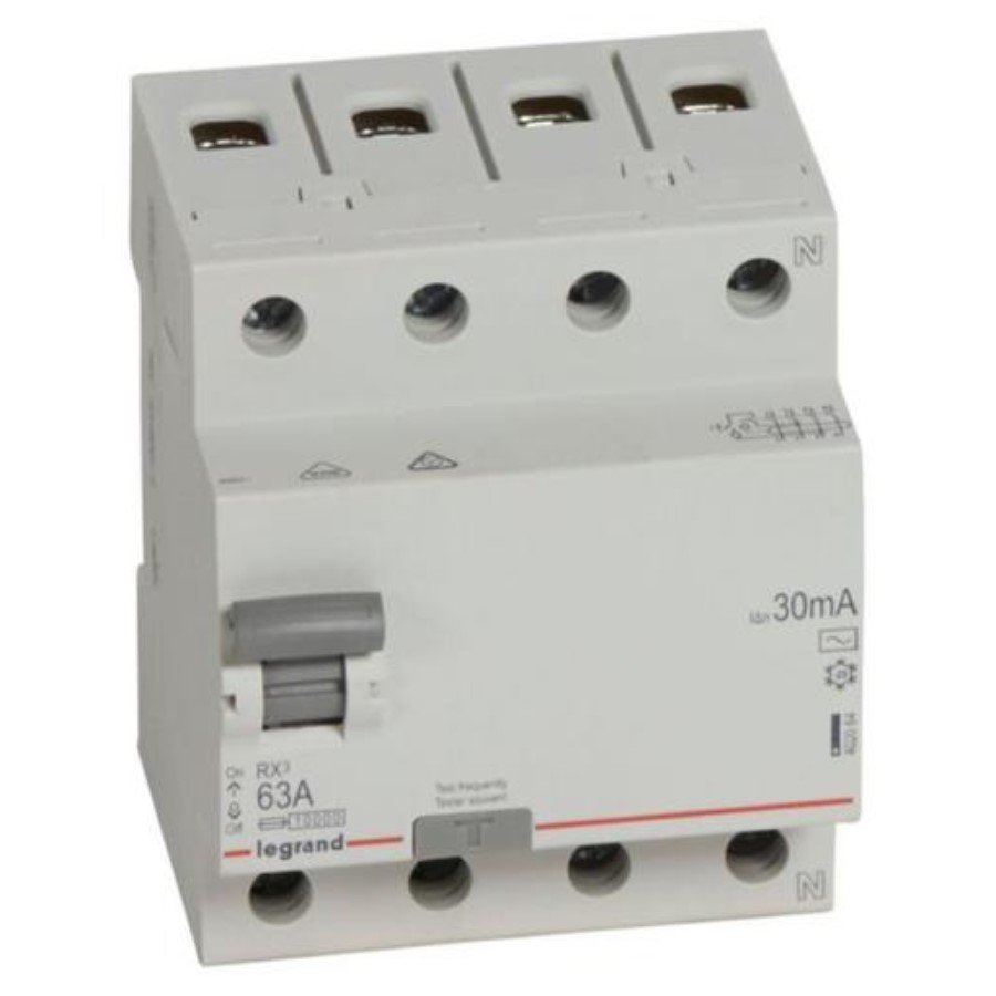 Legrand 402064 Legrand 402064 RCD LR - 4P 400 V~ - 63 A - 30 mA - AC type