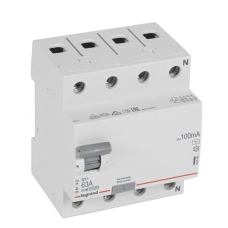 Legrand 402068 Legrand 402068 RCD LR - 4P 400 V~ - 63 A - 100 mA - AC type