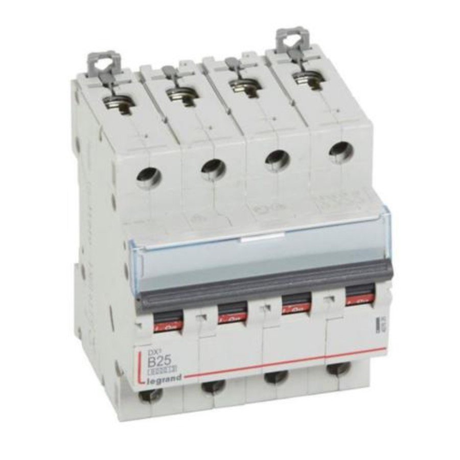 Legrand 407626 Legrand 407626 MCB DX3 6000A 4 pole 25A curve B