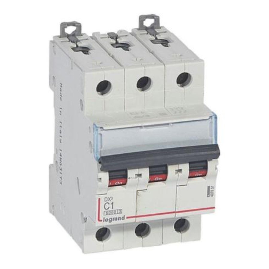 Legrand 407851 Legrand 407851 MCB DX3 6000A 3 pole 1A curve C