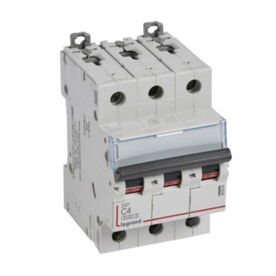 Legrand 407854 Legrand 407854 MCB DX3 6000A 3 pole 4A curve C