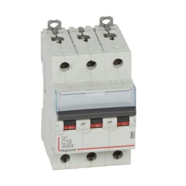 Legrand 407857 MCB DX3 6000A 3 pole 10A curve C