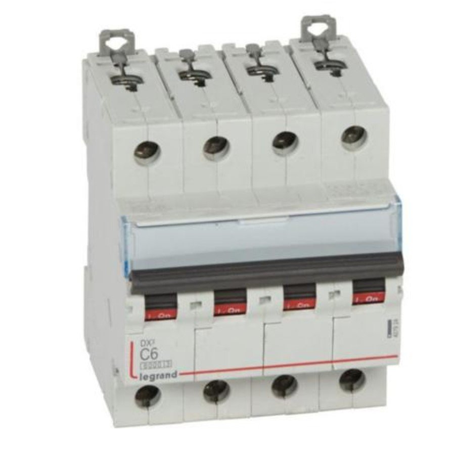 Legrand 407924 Legrand 407924 MCB DX3 6000A 4 pole 6A curve C