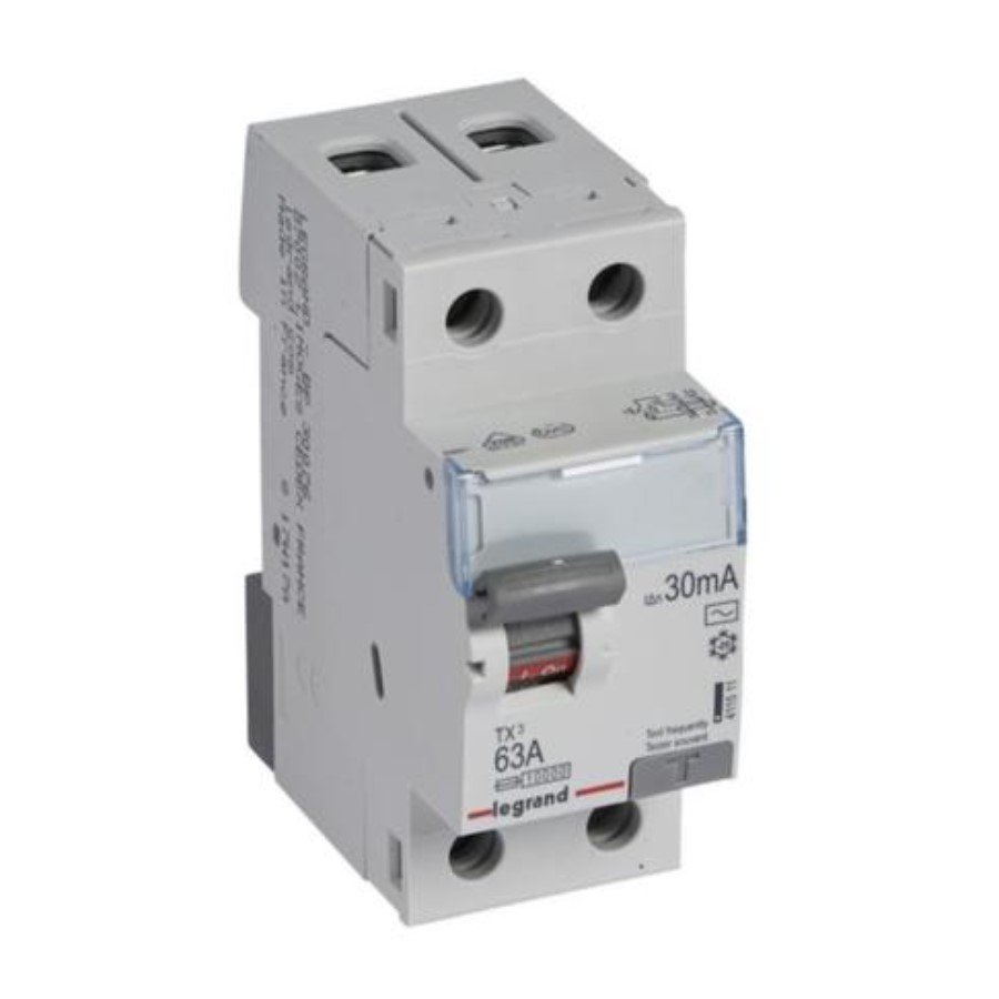Legrand 411511 Legrand 411511 RCCB TX³ - 2P 230 V~ - 30 mA - 63 A - AC type