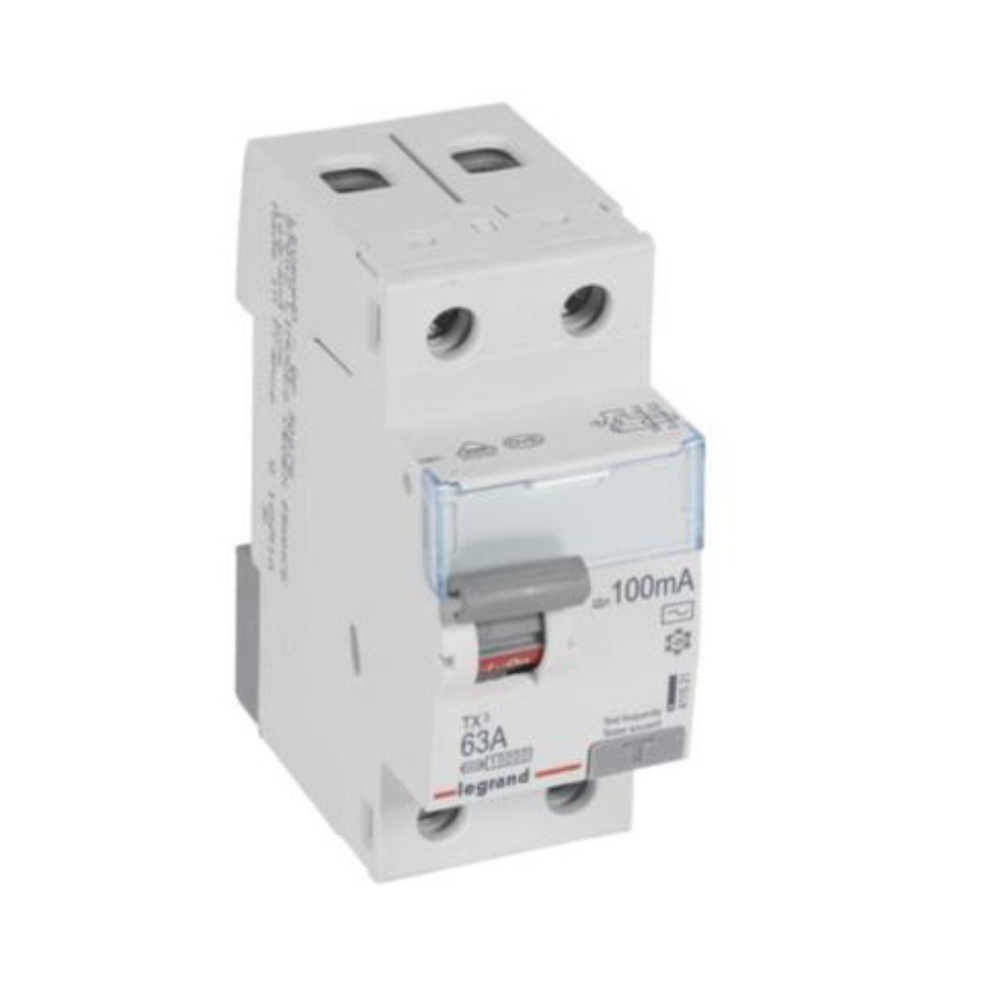 Legrand 411521 Legrand 411521 RCCB TX³ - 2P 230 V~ - 100 mA - 63 A - AC type