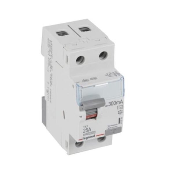 Legrand 411529 RCCB TX³ - 2P 230 V~ - 300 mA - 25 A - AC type