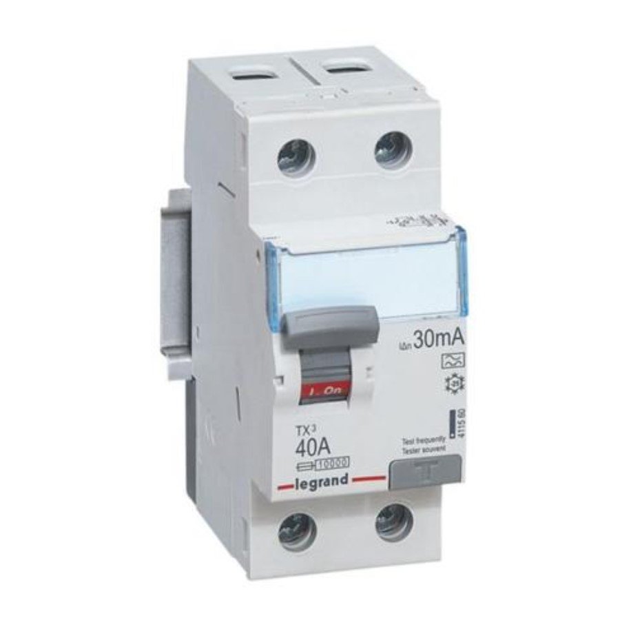 Legrand 411560 Legrand 411560 RCCB TX³ - 2P 230 V~ - 30 mA - 40 A - A type