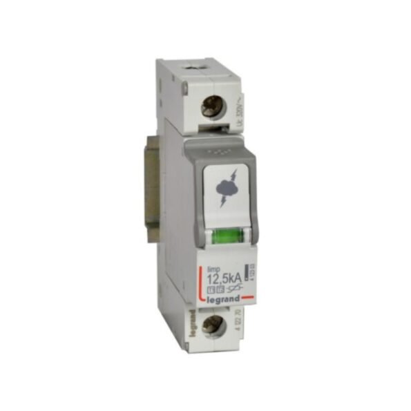 Legrand 412270 SPD - protection of main distribution board - T1+T2 - limp 12.5 kA/pole - 1P