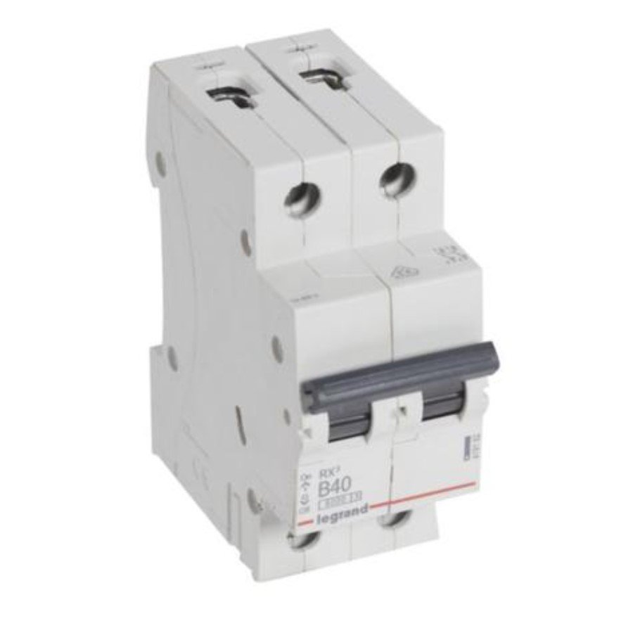 Legrand 419162 Legrand 419162 MCB RX3 6000A 2 pole 40A curve B