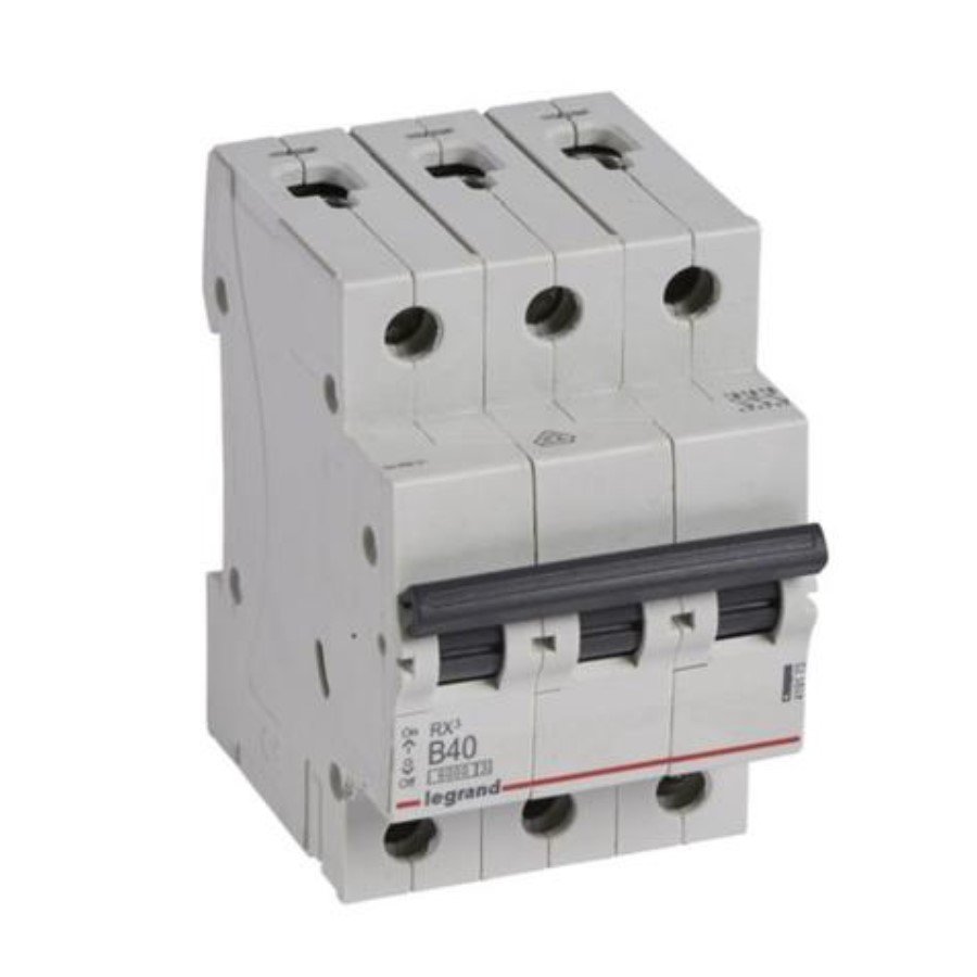 Legrand 419173 Legrand 419173 MCB RX3 6000A 3 pole 40A curve B