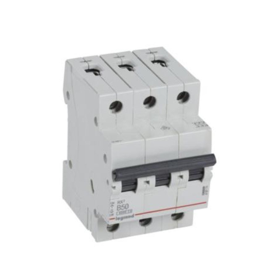 Legrand 419174 Legrand 419174 MCB RX3 6000A 3 pole 50A curve B