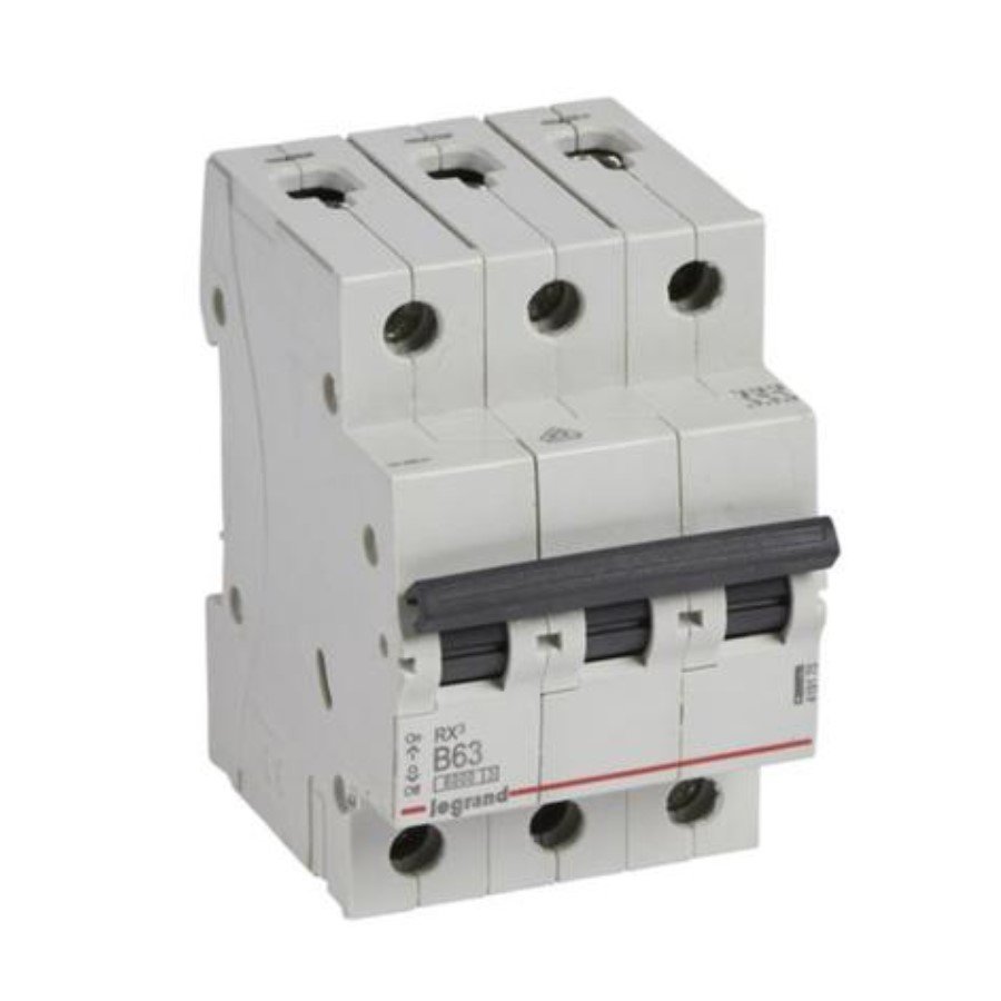 Legrand 419175 Legrand 419175 MCB RX3 6000A 3 pole 63A curve B