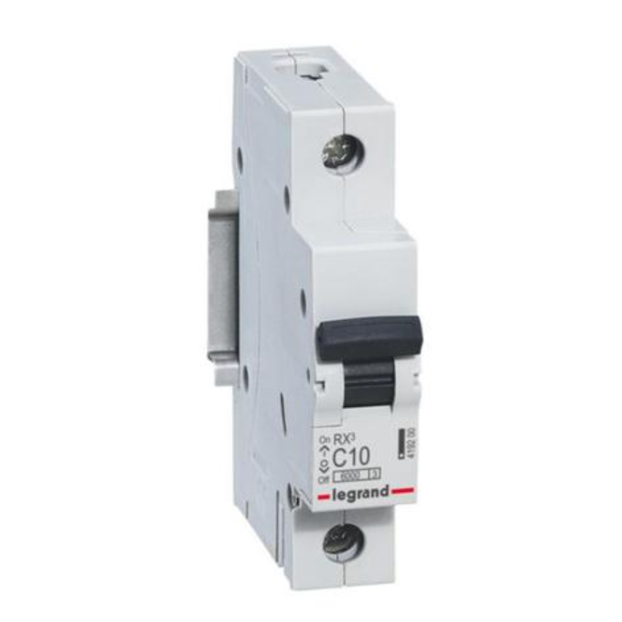 Legrand 419200 Legrand 419200 MCB RX3 6000A 1 pole 10A curve C