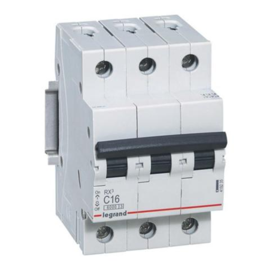 Legrand 419235 Legrand 419235 MCB RX3 6000A 3 pole 16A curve C