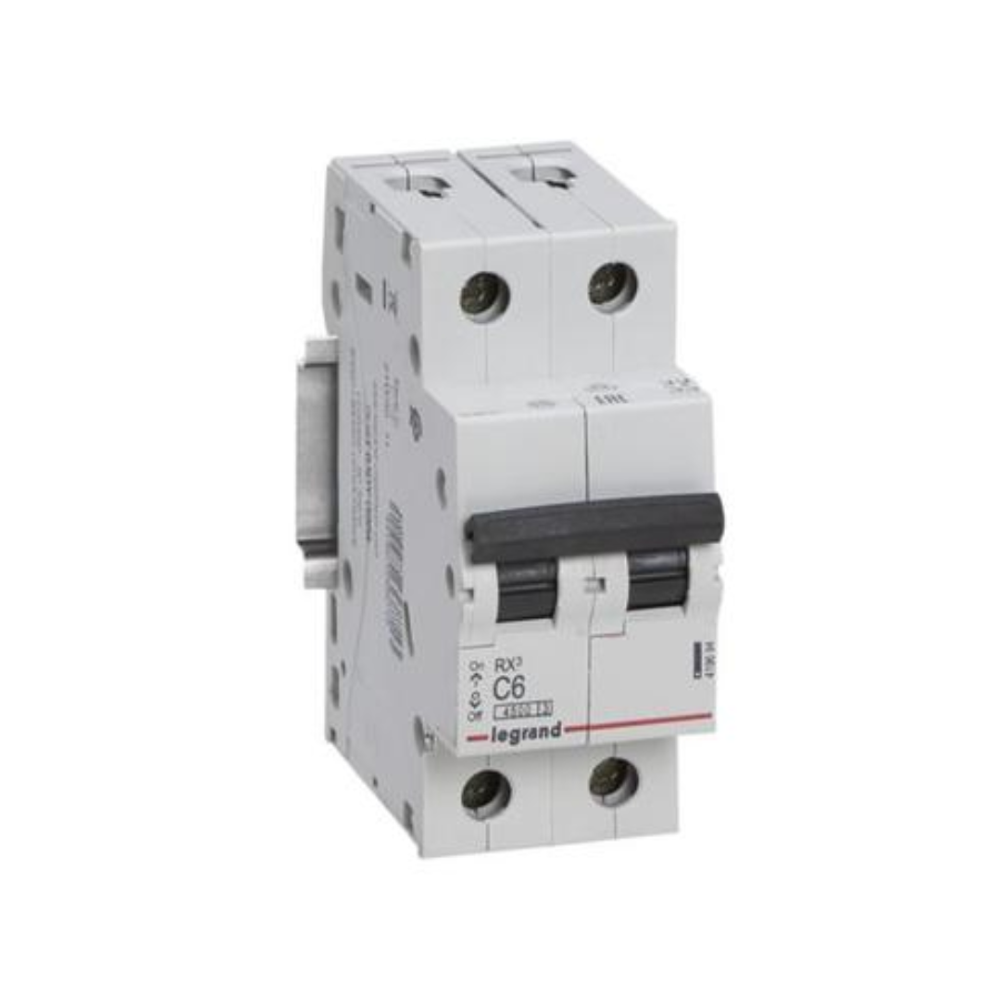 Legrand 419694 Legrand 419694 MCB RX3 4500A 2 pole 6A curve C