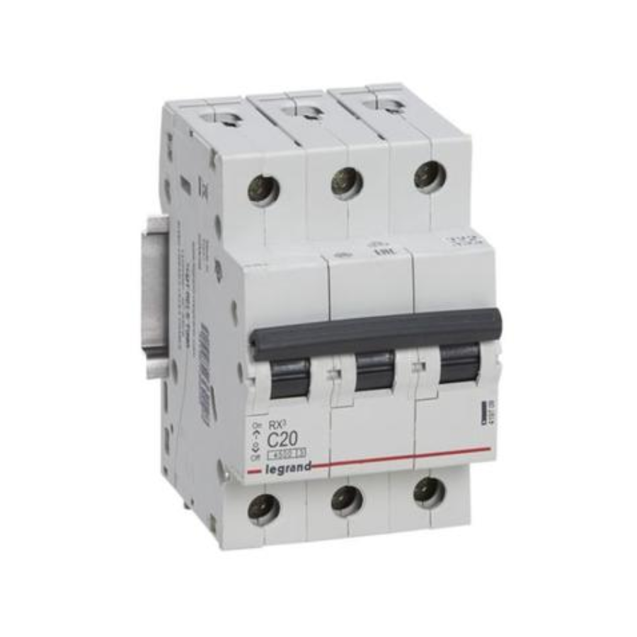 Legrand 419709 Legrand 419709 MCB RX3 4500A 3 pole 20A curve C