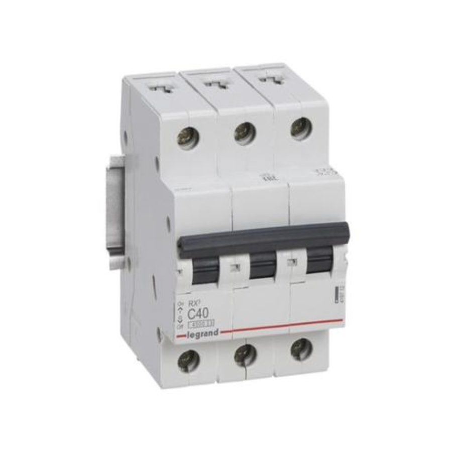 Legrand 419712 Legrand 419712 MCB RX3 4500A 3 pole 40A curve C
