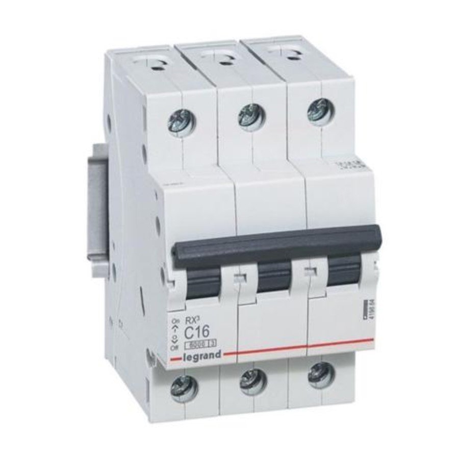 Legrand 419884 Legrand 419884 MCB RX3 6000A 3 pole 16A curve C