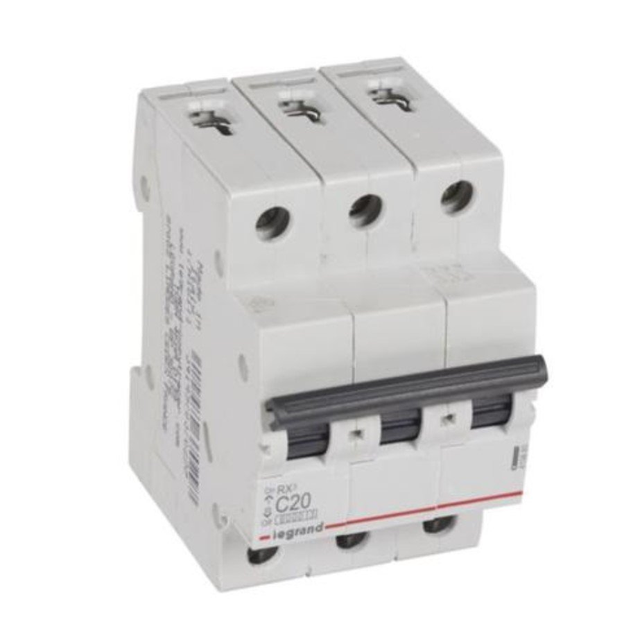 Legrand 419885 Legrand 419885 MCB RX3 6000A 3 pole 20A curve C