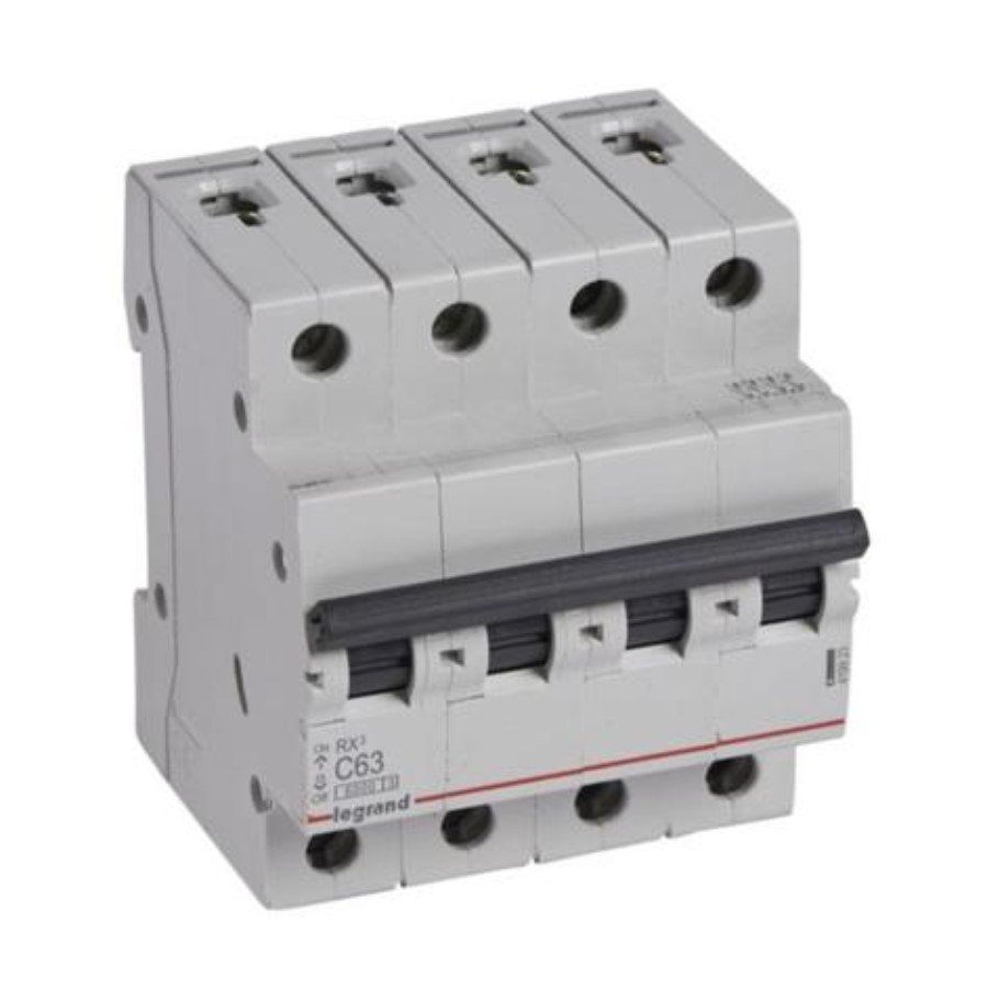Legrand 419923 Legrand 419923 MCB RX3 6000A 4 pole 63A curve C