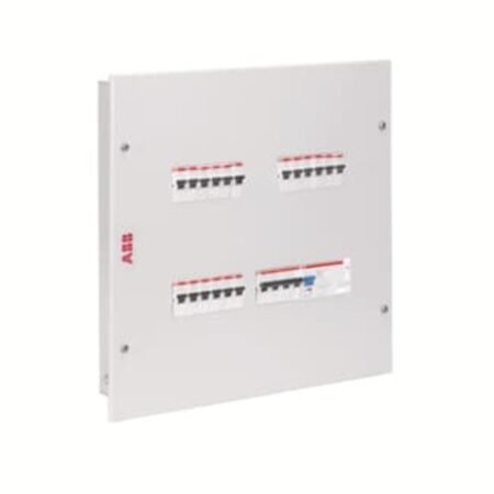 ABB 1SYE021504C0001 E-SHDB WD 4 Flush/wall Mounting Cabinet , Dimensions: 430 mm x 408 mm x 67 mm