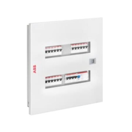 ABB 1SYE021704C0001 E-SHDB P 4 Flush/wall Mounting Cabinet, Dimensions: 438 mm x 415 mm x 95 mm