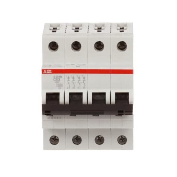 ABB 2CDS274001R0634 S204M-C 63 Miniature Circuit Breaker