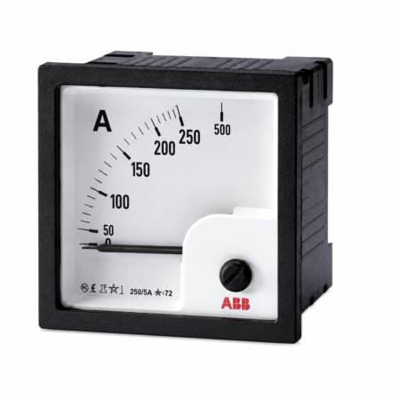 ABB 2CSG112150R4001 VLM-1-150/72 Analogue Front Panel Voltmeter for Electrical Switchboards