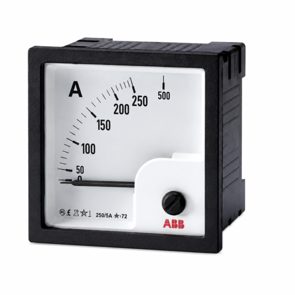 ABB 2CSG112150R4001 VLM-1-150/72 Analogue Front Panel Voltmeter for Electrical Switchboards