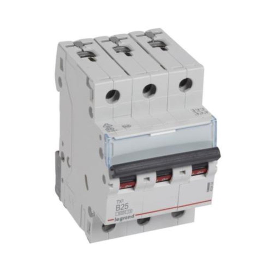 Legrand 403404 Legrand 403404 MCB TX3 6000A 3 pole 25A curve B