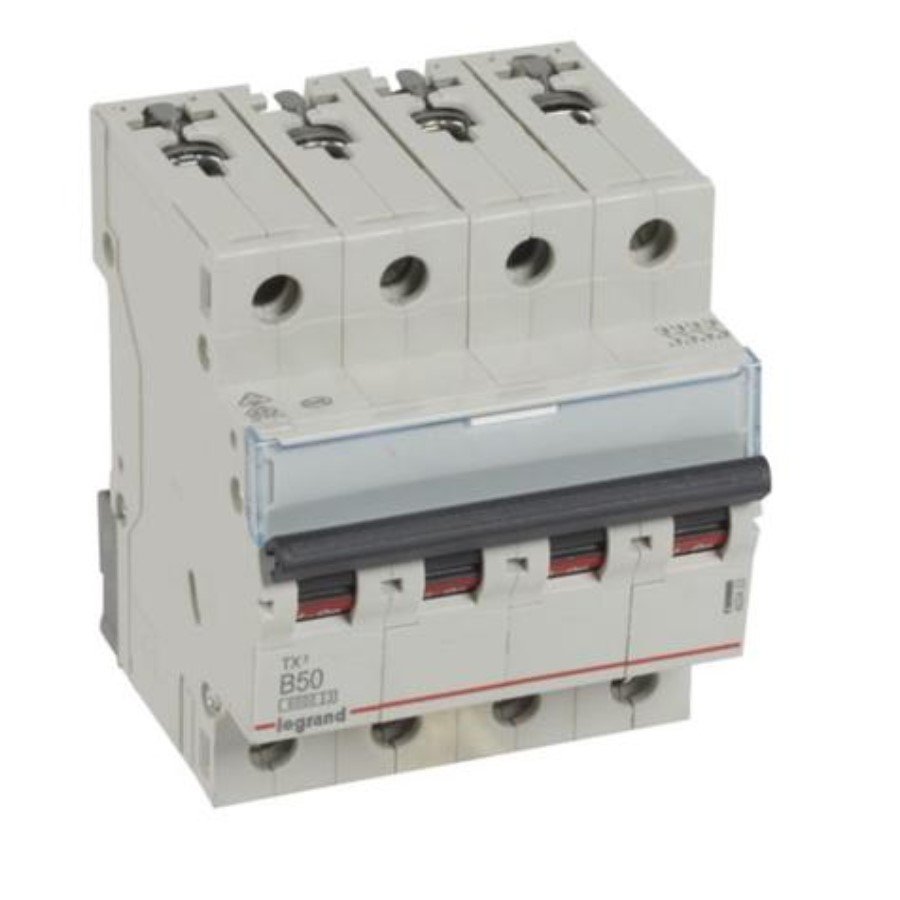 Legrand 403422 Legrand 403422 MCB TX3 6000A 4 pole 50A curve B