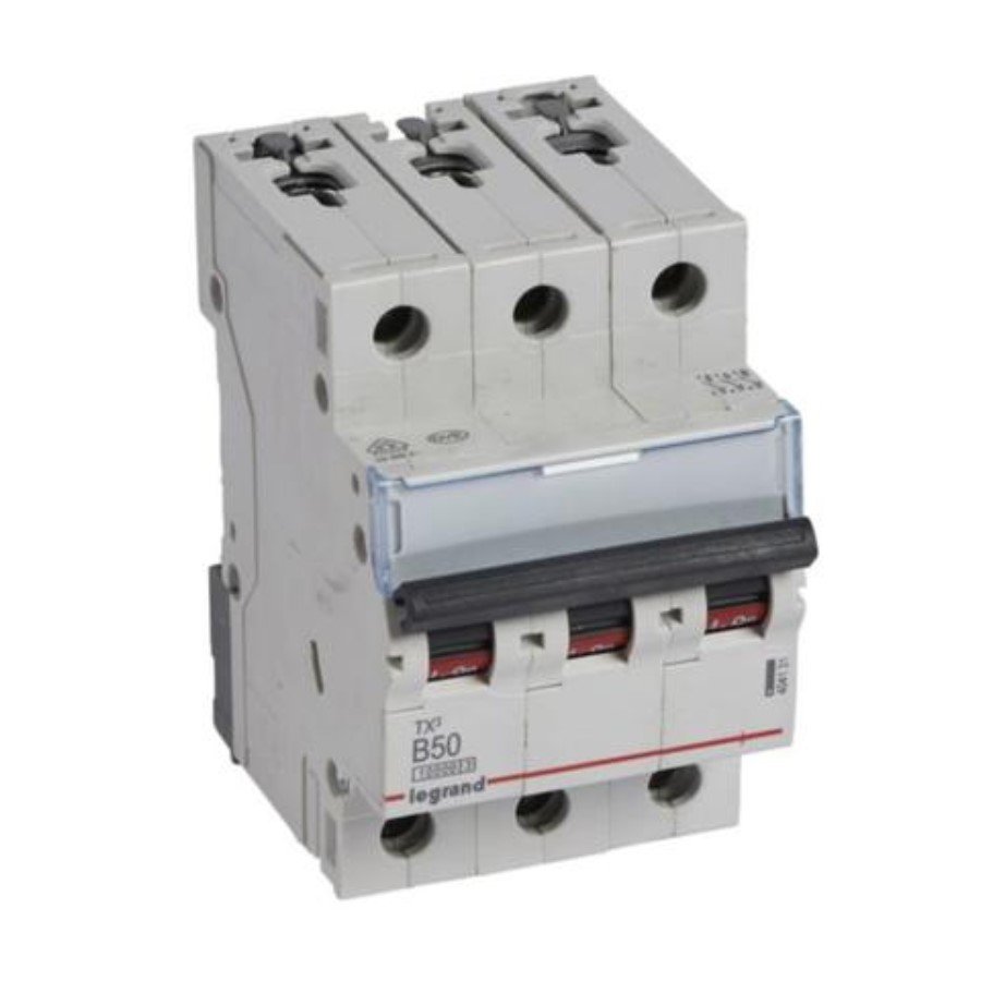 Legrand 404131 Legrand 404131 MCB TX3 10000A 3 pole 50A curve B