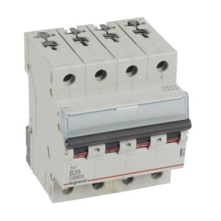 Legrand 404156 Legrand 404156 MCB TX3 10000A 4 pole 25A curve B
