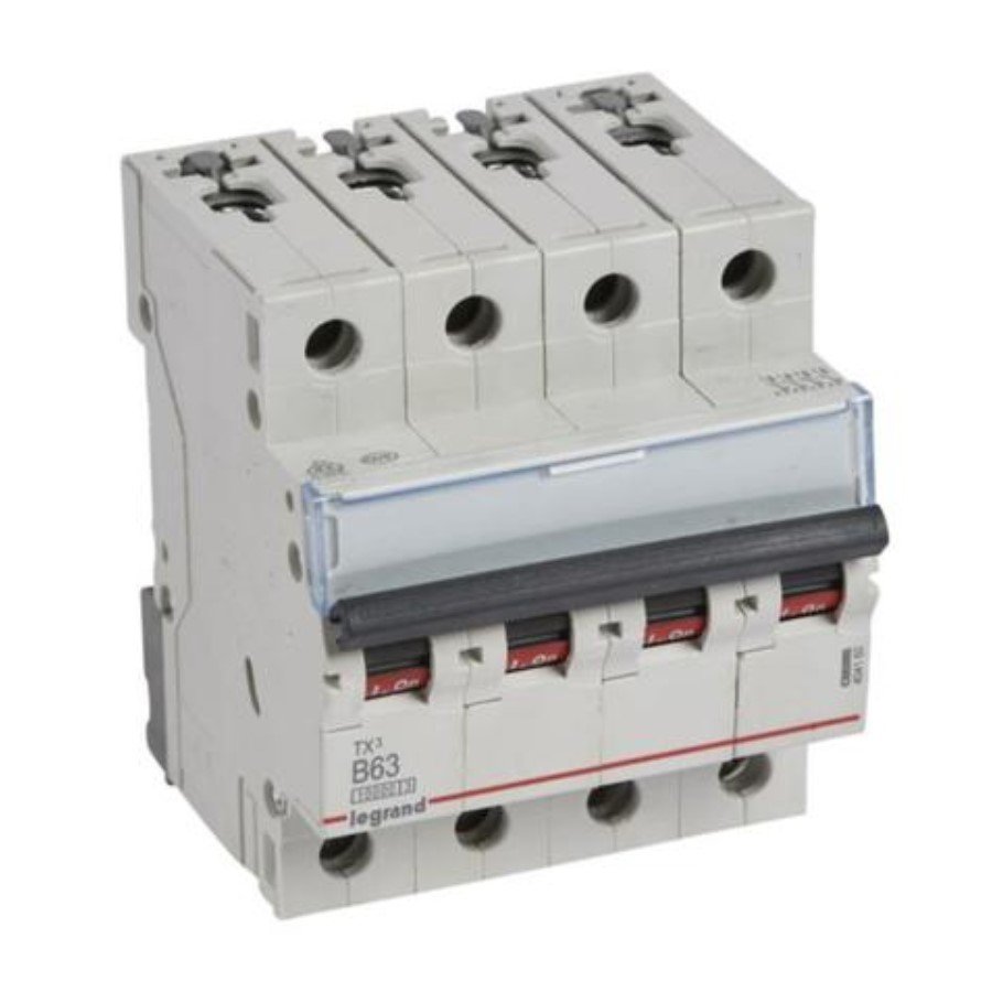 Legrand 404160 Legrand 404160 MCB TX3 10000A 4 pole 63A curve B